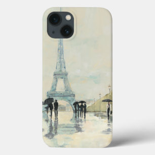 Toren van Eiffel Parijs in de Regen Case-Mate iPhone Case