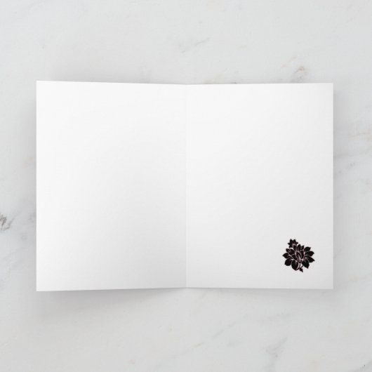 Toren | van Fleur DE Parijs Eiffel roze dankt u Bedankkaart (Binnen)