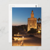 Toren van het goud briefkaart (Voorkant / Achterkant)