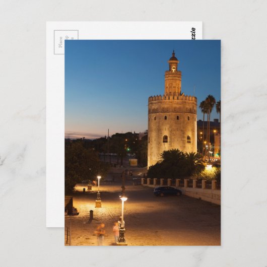 Toren van het goud briefkaart (Voorkant / Achterkant)