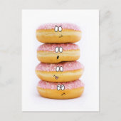 toren van het roze briefkaart van (Voorkant)