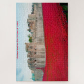 Toren van Londen November Poppies Legpuzzel (Verticaal)