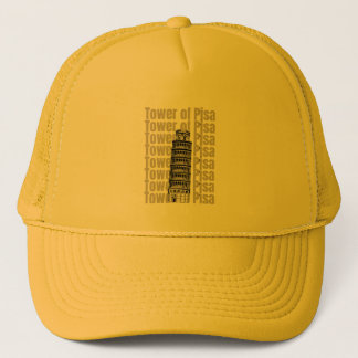 Toren van Pisa. Beroemde toren van Italië. estheti Trucker Pet