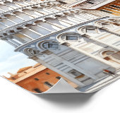 Toren van Pisa Italië Beroemde Reisplaats Poster (Hoek)