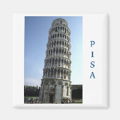 "Toren van Pisa, Italië" koelkastmagneet Magneet (Voorkant)