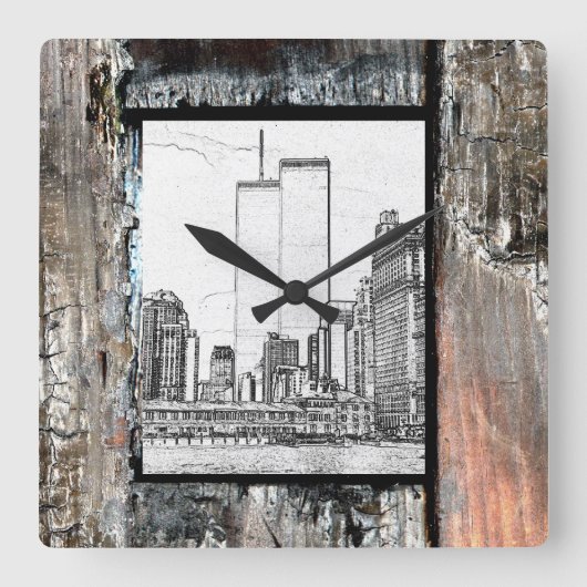 Toren Vierkante Klok (Voorkant)