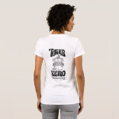 Toren Zero (Dames) Huntington Beach Pier, Ca T-shirt (Achterkant volledig)