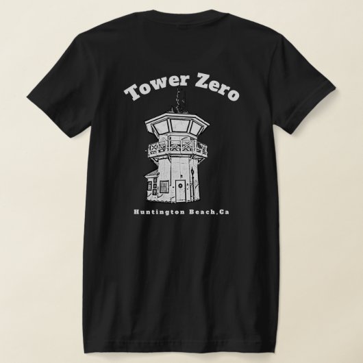 Toren Zero T-shirt (Dames) (Laag Achter)