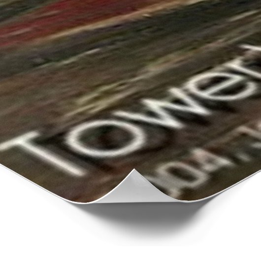 TORENBEWAKER POSTER (Hoek)