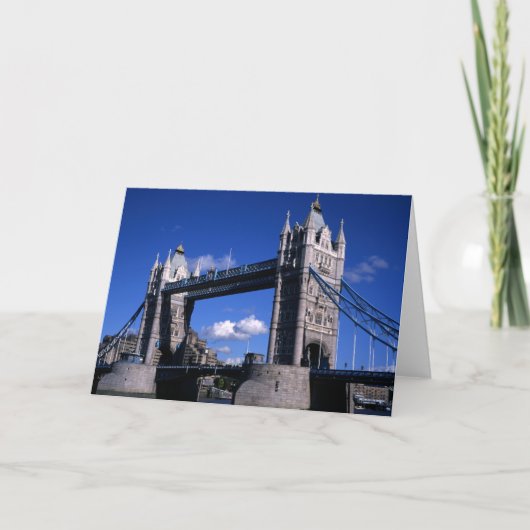 Torenbrug in de jaren negentig bedankkaart (Voorkant)