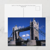 Torenbrug in de jaren negentig briefkaart (Voorkant / Achterkant)