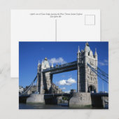 Torenbrug in de jaren negentig briefkaart (Voorkant / Achterkant)