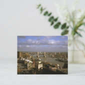 Torenbrug in de jaren negentig briefkaart (Staand voorkant)