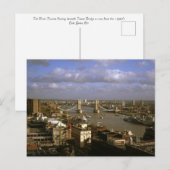 Torenbrug in de jaren negentig briefkaart (Voorkant / Achterkant)