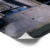 Torenbrug in de jaren negentig perfect poster (Hoek)