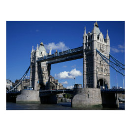 Torenbrug in de jaren negentig perfect poster