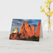 Torenhoge pieken, tuin van de goden, leeg van binn kaart (Gele Bloem)