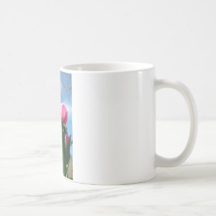 torenhoge tulpen koffiemok