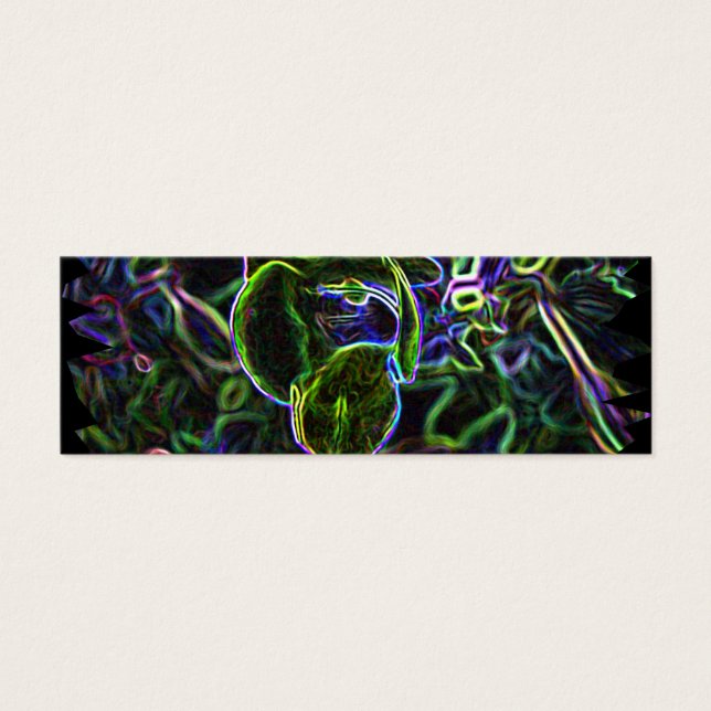 Torenia Edited Bladwijzer Mini Visitekaartjes (Voorkant)