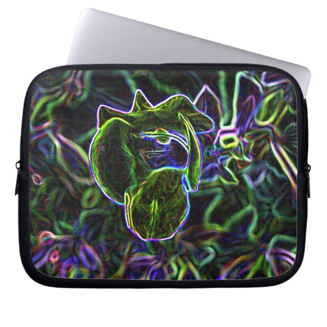 Torenia Edited Laptop Sleeve (Voorkant)