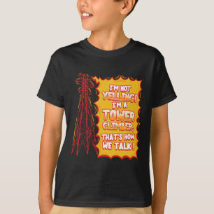 Torenklimmer Industrieel Klimmer Sticker T-shirt