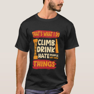 Torenklimmer Industriële klimmer T-shirt
