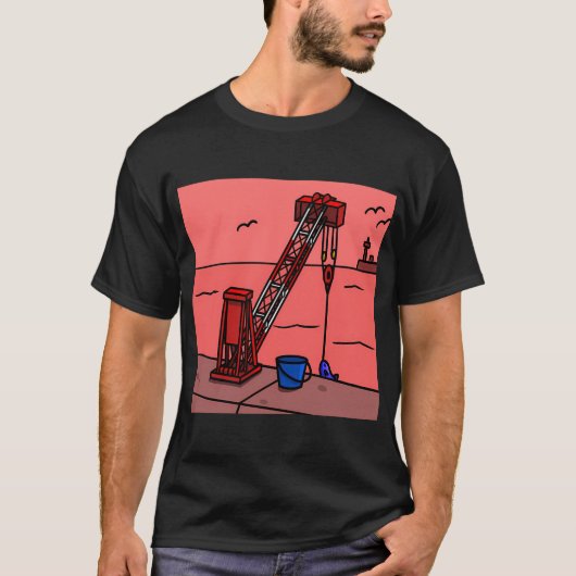 Torenkraan × Hengel T-shirt (Voorkant)
