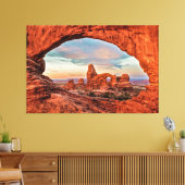 Torentboog - Arches National Park Canvas Afdruk (Insitu (Woonkamer))