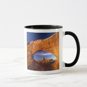 Torentje-boog, Arches National Park, Utah, USA Mok