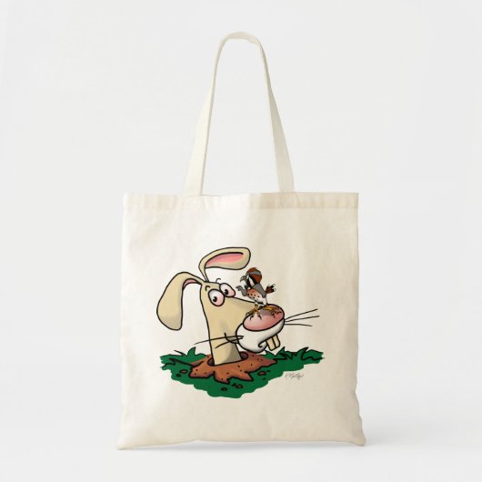 Torenvalk en Konijn Tote Bag (Voorkant)