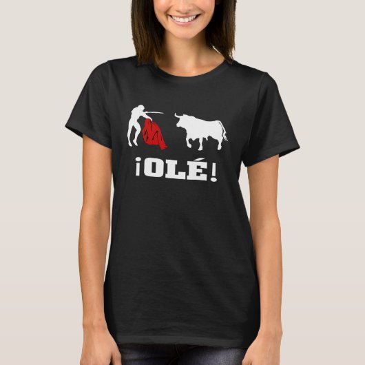 Torero Toro Bull run T-shirt (Voorkant)