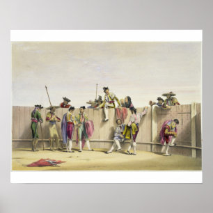 Toreros, 1865 (kleur l poster