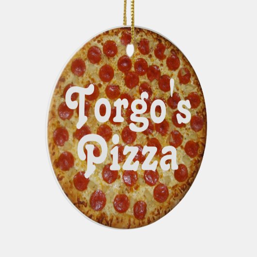 Torgo's Pizza Keramisch Ornament (Rechts)