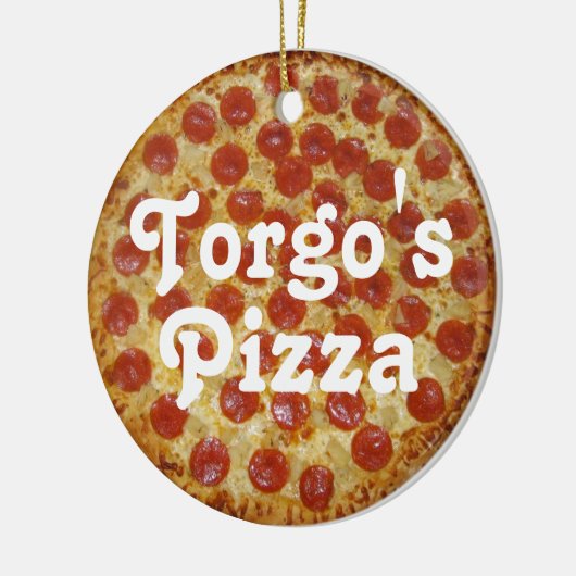 Torgo's Pizza Keramisch Ornament (Links)