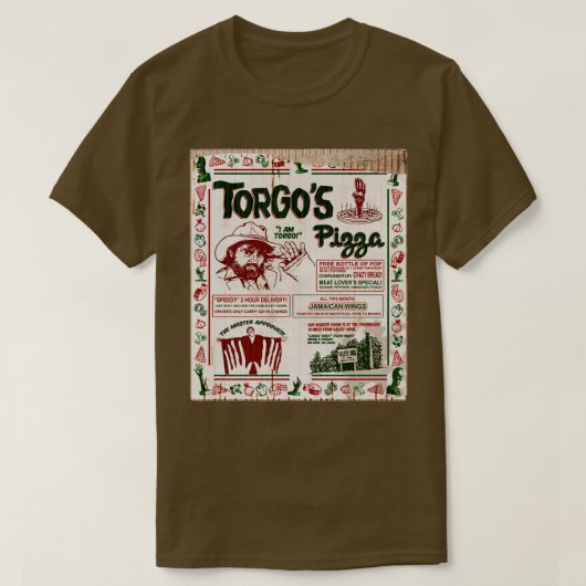 Torgos Pizza T-shirt (Design voorkant)