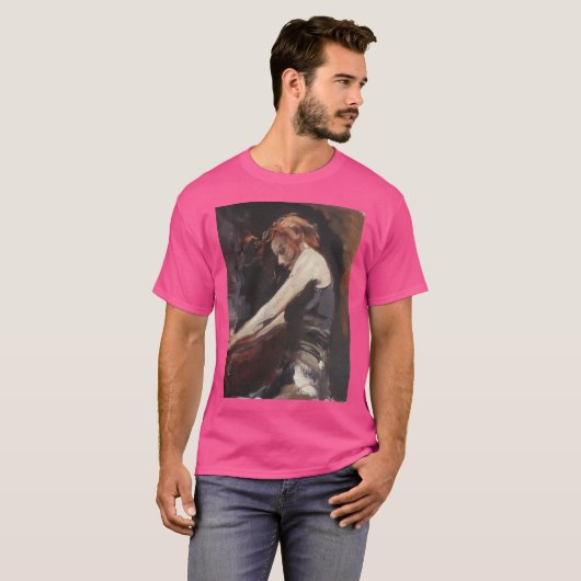 Tori Amos op het pedaal T-shirt (Voorkant volledig)