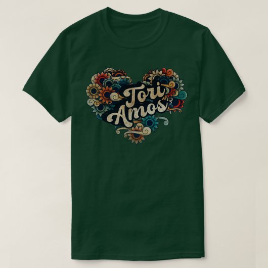 Tori Amos VIGNETTE KLEUR T-shirt (Design voorkant)