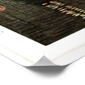 Tori en Lake Scene Ukiyo-e Poster (Hoek)