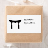 Tori Gate Silhouet Etiket (Insitu)