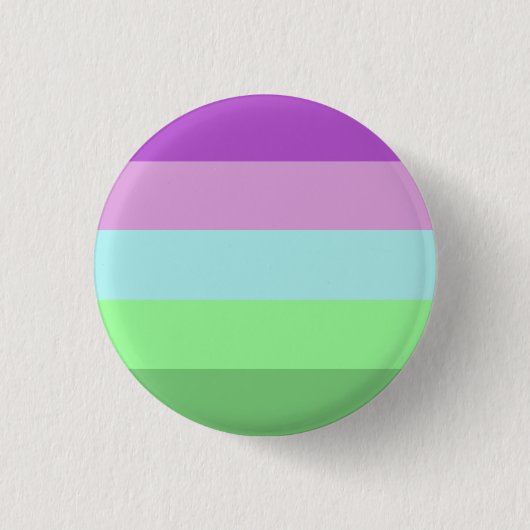Toric Pride Flag Badge Ronde Button 3,2 Cm (Voorkant)