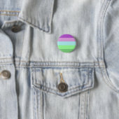 Toric Pride Flag Badge Ronde Button 3,2 Cm (In situ)
