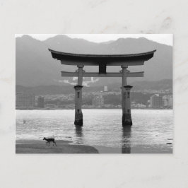 Torii en Deer Briefkaart