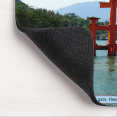 Torii gate, Itsukushima Shrine, Japan Muismat (Hoek)