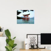 Torii gate, Itsukushima Shrine, Japan Poster (Thuiskantoor)