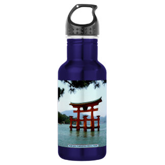 Torii gate, Itsukushima Shrine, Japan Waterfles