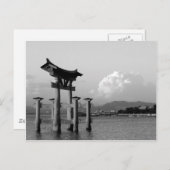 Torii Gate op Miyajima Briefkaart (Voorkant / Achterkant)