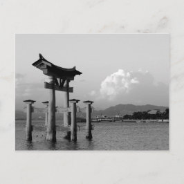 Torii Gate op Miyajima Briefkaart