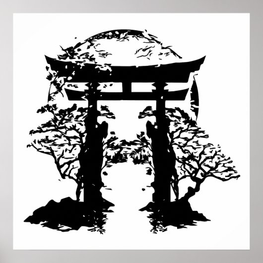 Torii Gate Poster (Voorkant)