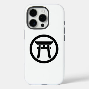 Torii in een cirkel iPhone 16 pro hoesje