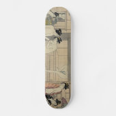 Torii Kiyonaga-badhuisvrouwen Persoonlijk Skateboard (Voorkant)